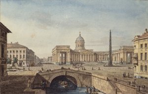 A kazanyi székesegyház Szentpéterváron, 1817
