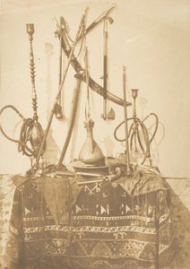 Kairói fegyverek és edények, 1849. december – 1850. január. alkotó: Maxime Du Camp