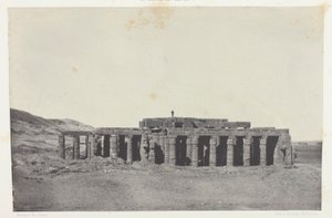 Gournah, Osymandias sírja; Théba, 58. tábla az "Egypte, Nubie, Palestine et Syrie" című albumból (1852).