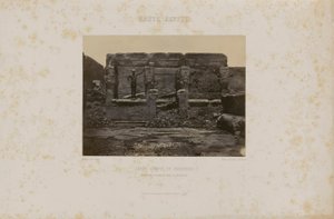 Denderah nagy temploma alkotó: Maxime Du Camp