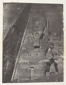 Ibsamboul, Colosse Oriental Du Grand Spéos De Phrè; Nubie, 103. tábla az "Egypte, Nubie, Palestine et Syrie" című albumból (1852).