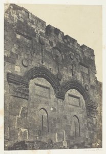 Jeruzsálem, Aranykapu (Bab-El-Daharieh); Palesztina alkotó: Maxime Du Camp