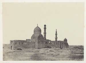 Mecset és az Ayoubitek sírja, Le Kaire alkotó: Maxime Du Camp