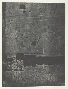 Nyugati Fal, Ízisz nagy temploma Philoe-ban, Núbia, 184951, nyomtatva 1852-ben. alkotó: Maxime Du Camp