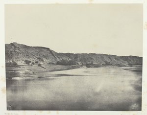 A Nílus keleti partja, Bab falu, South Philoe, Núbia, 184951, nyomtatva 1852-ben. alkotó: Maxime Du Camp
