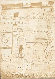 Ízisz templomának második oszlopa, Philae-ban, 1850. április 13.