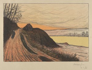 Az út Gaudtól La Route de Gaud, 1893.
