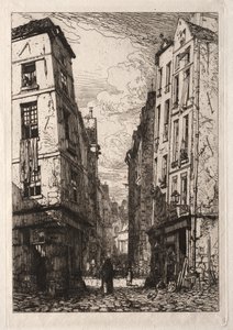 Rue des Marmousets. alkotó: Maxime Lalanne
