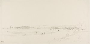 A Royan-i strand alkotó: Maxime Lalanne