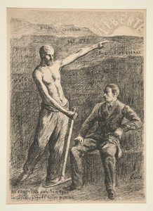 Tisztelet Pecquart ezredesnek alkotó: Maximilien Luce