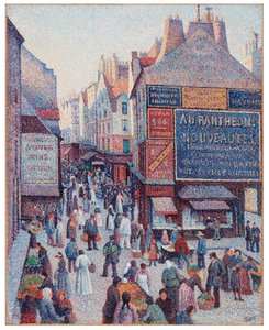 A Mouffetard utca alkotó: Maximilien Luce