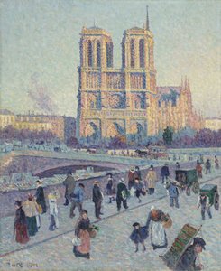 A Quai Saint-Michel és a Notre-Dame alkotó: Maximilien Luce