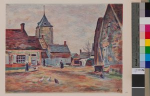 Árbocok alkotó: Maximilien Luce