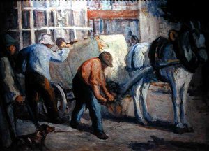 The Dray (olaj, vászon) alkotó: Maximilien Luce
