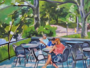 Park Café jelenet