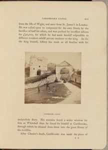 Carisbrooke Castle; általános nézet alkotó: McLean and Melhuish