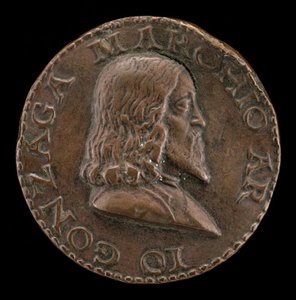 Giovanni Gonzaga, 1474-1525, Condottiere [előlap], c. 1510. alkotó: Mea