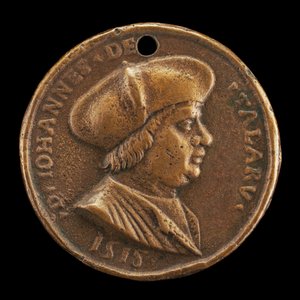 Jean de Talaru, meghalt 1550-ben, Fourvière-i kanonok 1517-ben, 1518-ban. alkotó: Medallist of 1518
