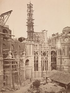A Sainte Chapelle helyreállítása alkotó: Mederic Mieusement