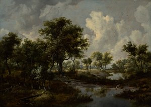 Erdős táj alkotó: Meindert Hobbema