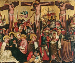 Krisztus keresztre feszítése alkotó: Meister von Laufen