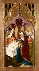 Mária temploma alkotó: Meister von Schloss Lichtenstein