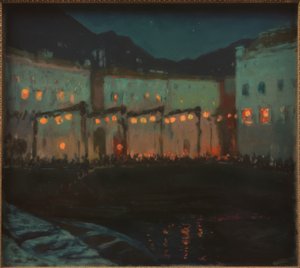 Éjszakai vásár a Garda-tavon