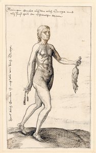 Egy gambiai nő, 1583 alkotó: Melchior Lorck