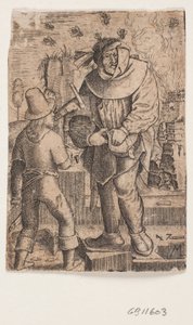 Dudás férfi alkotó: Melchior Lorck