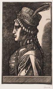 Nemes török hölgy alkotó: Melchior Lorck