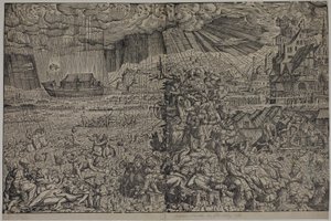 Az özönvíz alkotó: Melchior Lorck