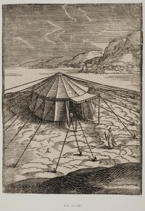 Török katonai sátor alkotó: Melchior Lorck