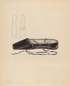 Papucs, c. 1936. alkotó: Melita Hofmann