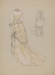Esküvői ruha, c. 1936.