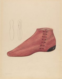 Női cipő, c. 1936.
