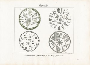 Különböző sók kristályformái alkotó: Meno Haas