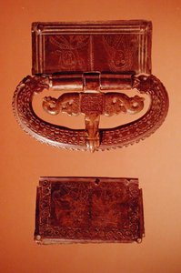 Övcsat, Landifayból (Aisne) (bronz)