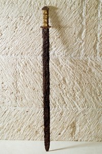 Meroving művészet: epee, 6. század. Gallia. Saint Germain en Laye Nemzeti Régészeti Múzeuma
