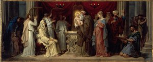 Jézus bemutatása a templomban, 1849 körül (festmény) alkotó: Merry Joseph Blondel