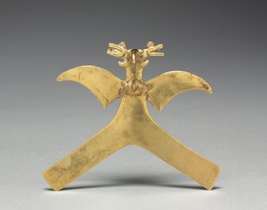 Madár medál, c. 1000-1550 (öntött arany)