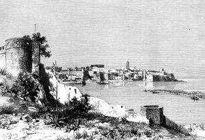 Rabat és a Bou-Regreg folyó torkolata, Marokkó, 1895.