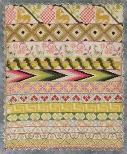 Hímzőminta (pamut) alkotó: Mexican School