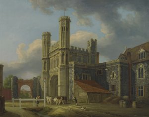 Szent Ágoston kapuja, 1778 körül (olaj, vászon)