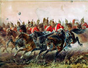 A könnyűdandár rohama a balaclavai csata során, 1854