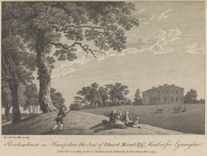 Broken-hurst in Hampshire, The Seat of Edward Morant, Esquire, Lymington tagja (kiadó: G. Kearsly); 43. oldal (Első kötet)