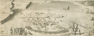 High Offley - Shebben Pool: metszet, nd [1653-1686] (nyomtatás) alkotó: Michael Burghers