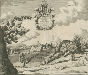 Prestwood Hall: metszet, nd [1653-1727]