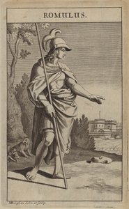 Romulus, Róma egyik mitikus ikeralapítója alkotó: Michael Burghers