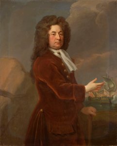 Sir William Whetstone ellentengernagy (1711), 17. század vége-18. század eleje (olaj, vászon) alkotó: Michael Dahl