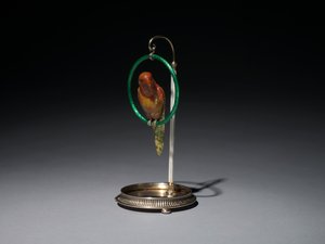 Papagáj a süllőn (Papagáj), Peter Carl Fabergé (1846-1920) cége